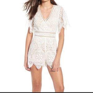 White Socialite romper